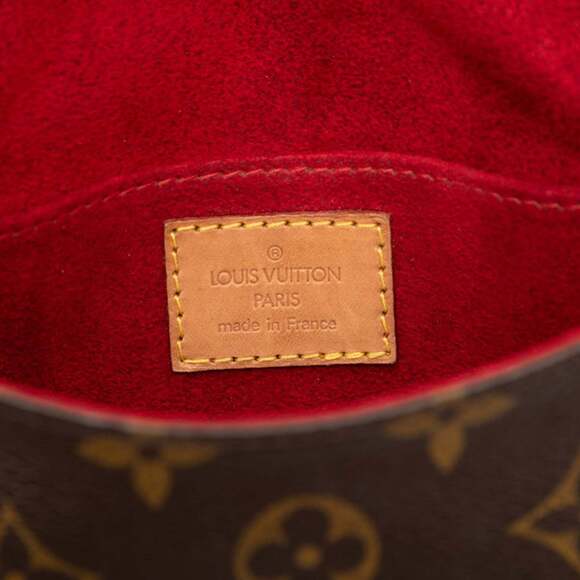 LOUIS VUITTON Brown Monogram Leather Shoulder Bag - Picture 6 of 7